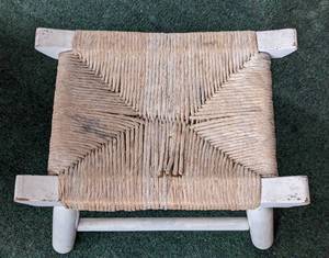 Petite Woven Footstool