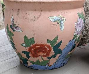 Pair of Pretty Ceramic Planters