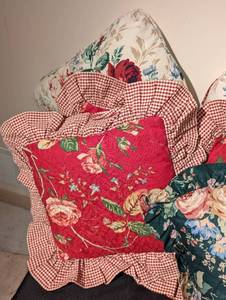 Floral Accent Pillows