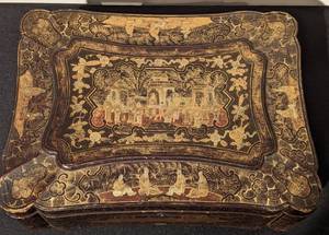 Antique Decorative Wood Box