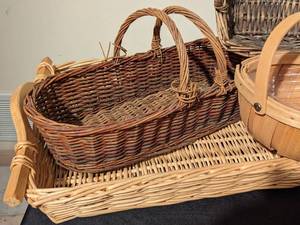 Assorted Decorative Woven Baskets