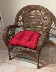 Wicker Pier One Armchair