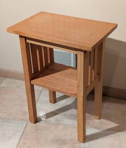 Petite Mission Style Accent Table
