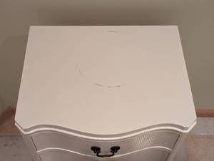 Painted Wood Side Table