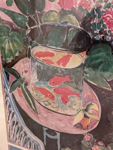 Large Framed Matisse Print