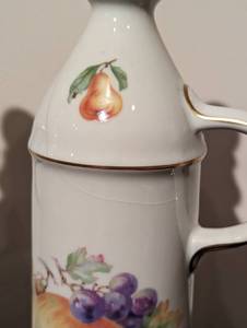 Pair of Limoges Porcelain Bottles