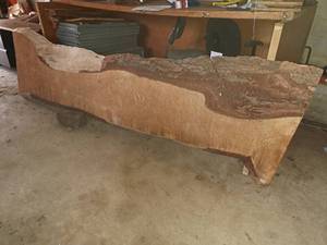lot 4 image: 120 Italian Stone Pine Wood Slab