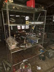 lot 21 image: Wire Shelving Unit 4-tier