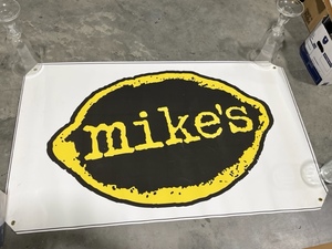 Mikes Hard Lemonade Sign