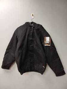 lot 2 image: NEW BERNE MENS FLEX 180 WASHED HOODED JACKET LARGE