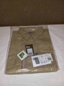 lot 3 image: NEW MENS 511 TACTICAL SERIES BUTTON UP SHIRT LARGE