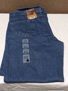 lot 4 image: NEW CARHARTT 38 X 34 RELAXED FIT JEANS