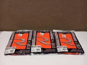 lot 21 image: (3) NEW RADWEAR HIGH VISIBILITY CLASS 3 LONG SLEEVES SHIRTS SIZE MEDIUM