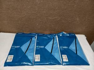 lot 24 image: (3) NEW KISHIGO HIGH VISIBILITY VEST BLUE 2X-3X