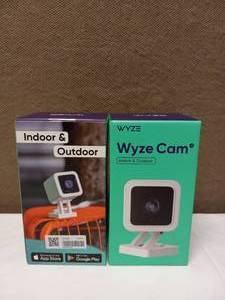 lot 38 image: (2) NEW WYZE CAM