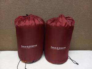 lot 55 image: (2) FIELD & STREAM SLEEPING BAGS