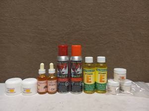 lot 94 image: HAIR CARE PRODUCTS, OIL & SKIN CREAM