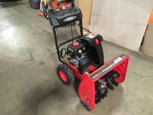 PowerSmart 24 in. 2-Stage Electric Start Gas Snow Blower with LED Light