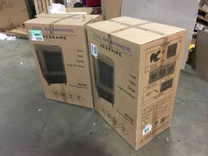 Hessaire MC37M IndoorOutdoor Portable 950 Sq Ft Evaporative Swamp Air Cooler Lot of 2