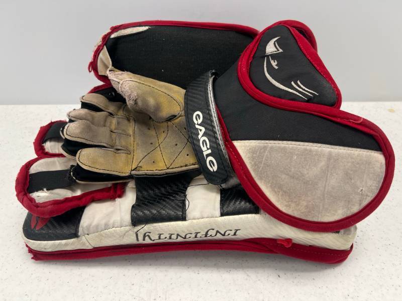 Used Eagle Infinity Goalie Blocker Jr