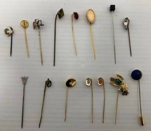 Group Of Vintage Stick Pins