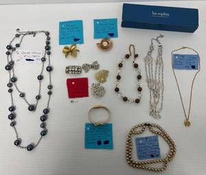 Group Of Antique Costume Jewelry