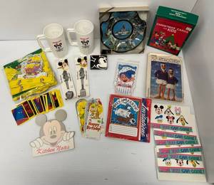 Group Of Vintage Misc. Disney Items