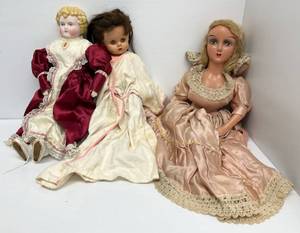 Group Of Vintage Dolls