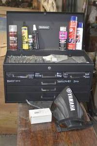 lot 141 image: 6 DRAWER TOOL CHEST WITH CONTENTS