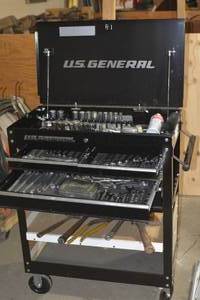 lot 10 image: SAE TOOLS AND TOOLBOX
