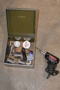 lot 77 image: SOLDERING SET