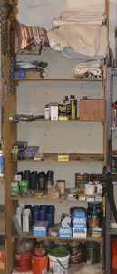 lot 155 image: CONTENTS OF 7 SHELVES