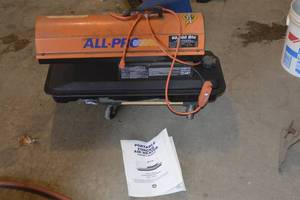 lot 59 image: ALL PRO 60,000 FORCED AIR HEATER