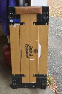 lot 28 image: NAPA  ALL WOOD MECHANIC CREEPER