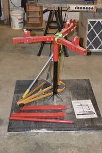 lot 38 image: TIRE CHANGER AND BEAD BREAKER