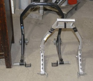 lot 268 image: MOTORCYCLE SPOOL STANDS