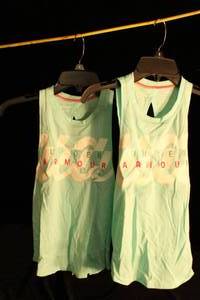 lot 46 image: Girls Size S Lot with Tags Under Armor, Puma, Marvel