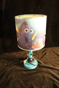 lot 73 image: Finding Nemo Table Lamp Working
