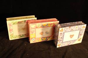 lot 75 image: Photo Frame-Greeting Card Keepsake Boxes