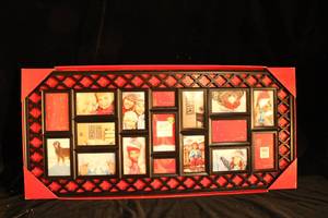 lot 86 image: 17-Picture Collage Frame