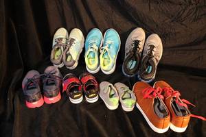 lot 127 image: Lot of Boys Shoes Sneakers, Dress Shoes