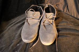 lot 134 image: Mens Suede BlayGray Calvin Klein Shoes