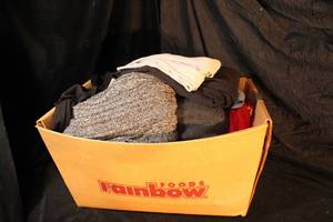lot 135 image: Womens Sweaters, Shirts, and Pants Carhart, JCP and More
