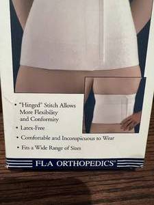 lot 222 image: NEW 3 Panel Surgical Abdominal Binder