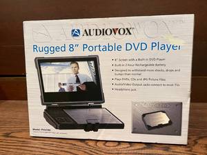 lot 213 image: NEW Rugged 8 Portable DVD Player