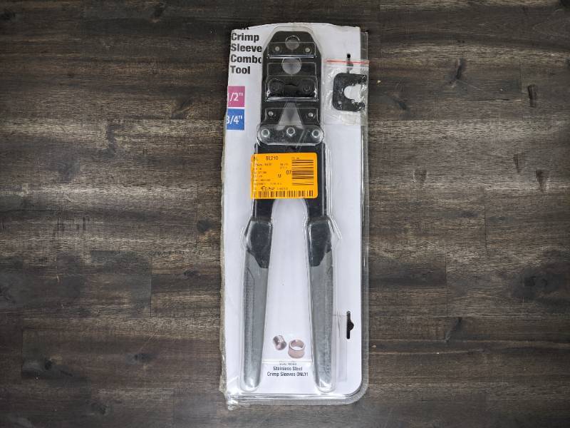 lot 82 image: Apollo 12 in. and 34 in. PEX-B Crimp Tool