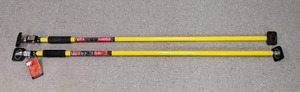 lot 122 image: Set of (2) 5 ft. 3 in. x 10 ft. QSR Medium Quick Support Rods by Task