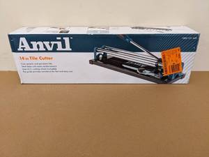 lot 194 image: Anvil 14 in. Ceramic and Porcelain Tile Cutter
