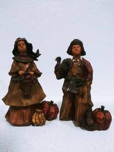 Native American Resin Figurines
