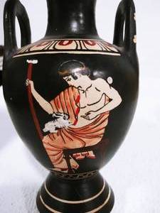 No 21028 Loutrophoros Terracotta Greek Vase